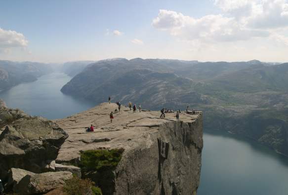 Hiking To The Pulpit Rock Preikestolen In Norway Official Travel Guide To Norway Visitnorway Com