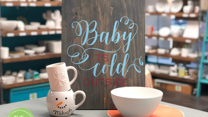 Pottery Painting Wood Signs The Mud Room 6 Dec 2019