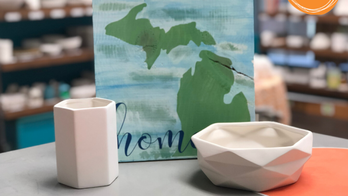 Pottery Painting Wood Signs The Mud Room 5 Mar 2020