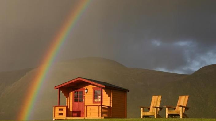 Campingplass Hytter Ved Stranden Pa Stave Hotels Nordmela Norway