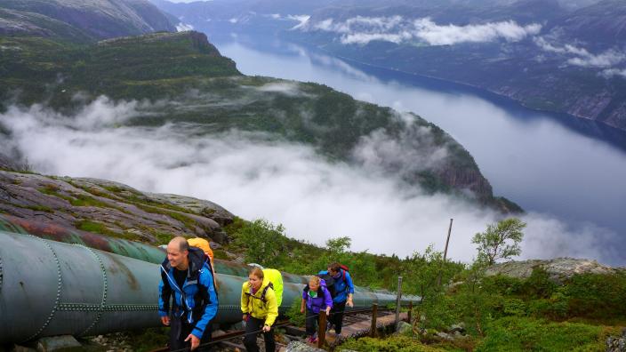Florli Stairs And Rallarstien