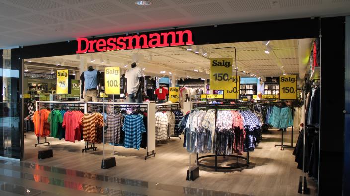 Dressmann Amfi Mandal Shopping Center Mandal Norway