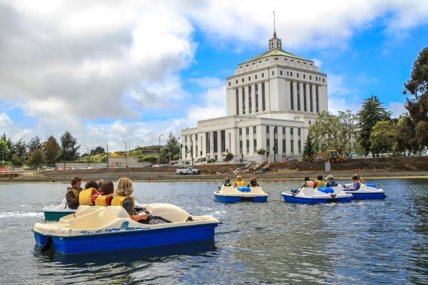 Boats on Lake Merritt