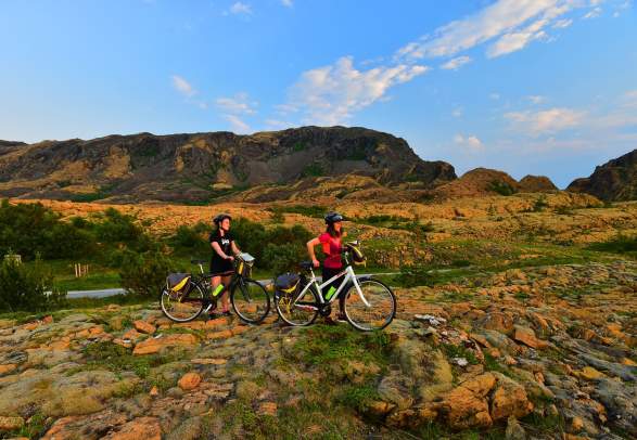 Leka roundtrip by bike