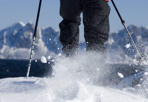 Snowshoe hike in the Lyngen Alps - XLyngen