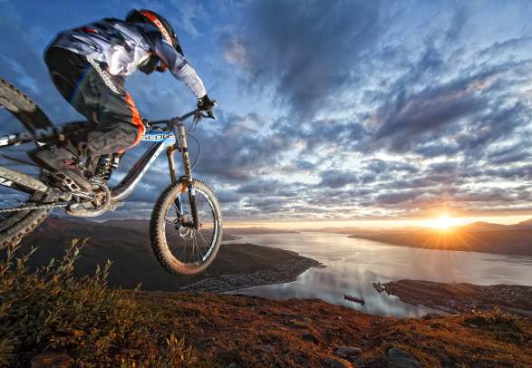Mountain Bike in Narvikfjellet