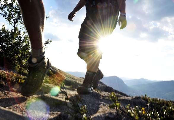 Wandelen in het hooggebergte