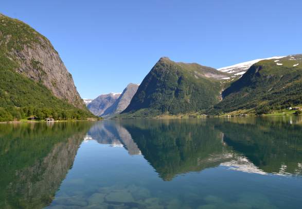 Bicyle route - Skei - Astruptunet - Skei