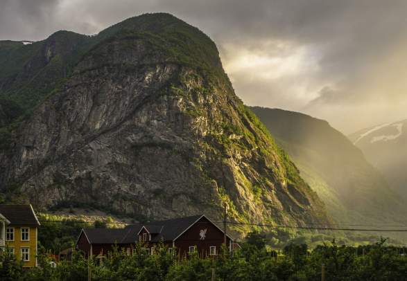 Blaaflat Gardsutsal, Lærdal
