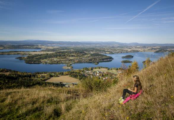 Hiking route: "The king's view"