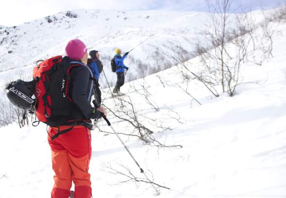Avalance course with guide in Sunndals mountains