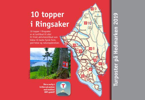 10 peak hikes in Ringsaker