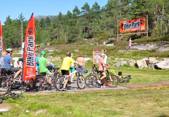 TrollAktiv Bike Park in Evje