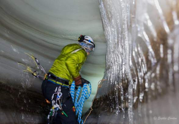 Ice Cave Challenge: Glacier hike and climbing in an ice cave - Svalbard Wildlife Expeditions