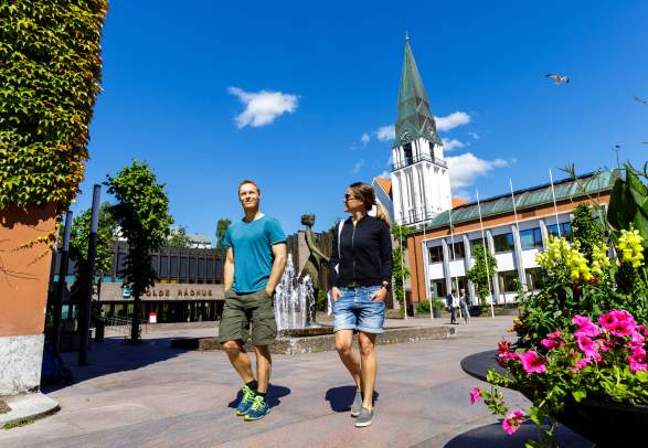 City walk in Molde