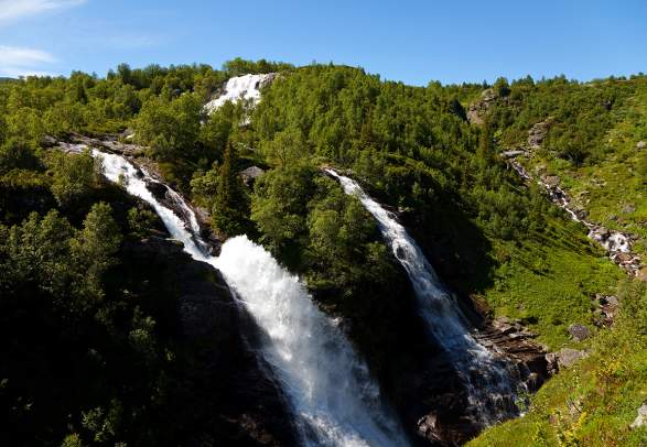 Sputrefossen Waterfall