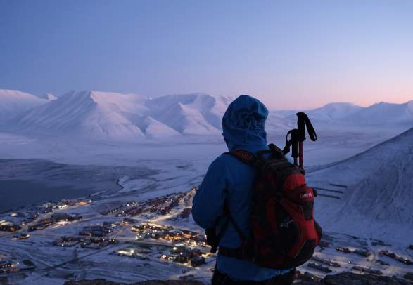 Platåfjellet: Tur til toppen med utsikt over Longyearbyen - Svalbard Wildlife Expeditions
