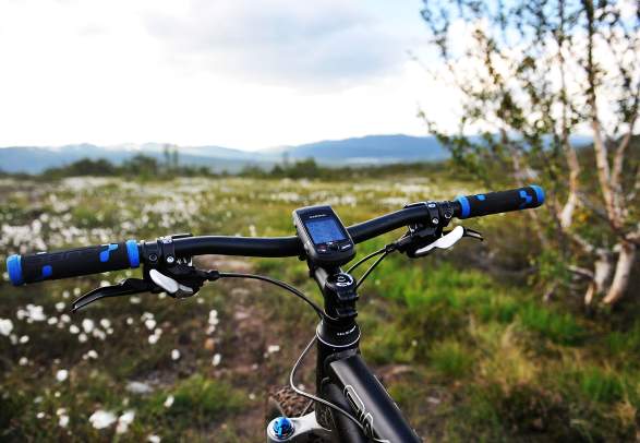 Guided off-road biking in Hovden