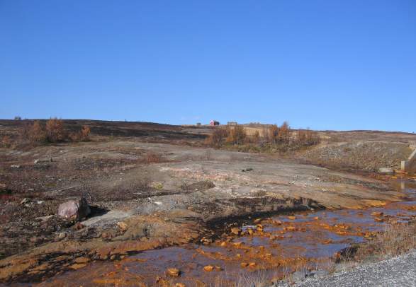 The old mining road to Storwartz Mine