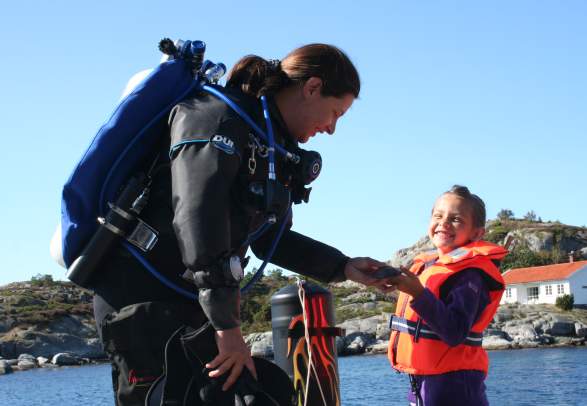 Diving at Skottevik Feriesenter