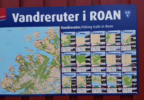 Hiking trail in Roan