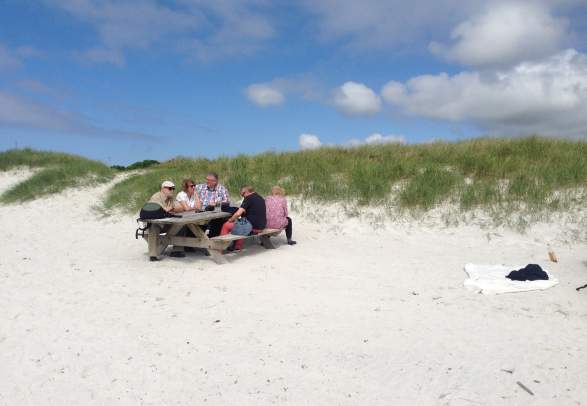 Karmøy beaches - hike the white sandy dunes