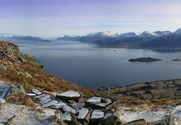 Hiking trip to Goaldet, Lepsøya (490 m.a.s.l.)
