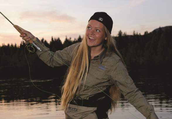 Angling in the Rena river