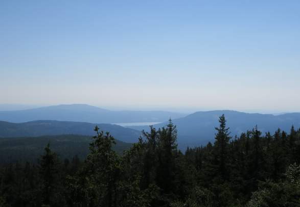 Hiking - Fjellsjøkampen the highest peak in Akershus