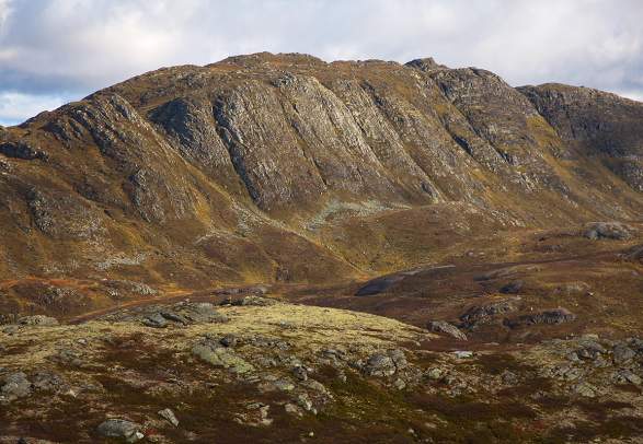 Horntind (Hødntind) 1454 masl