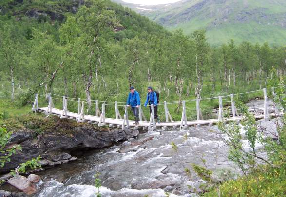 Mountain hike to OL`KROK-VEIEN-Sletta-Bjerkvik