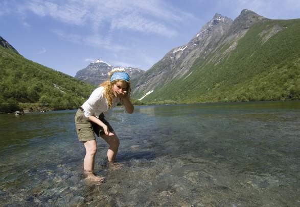 Summit trip to Bladet