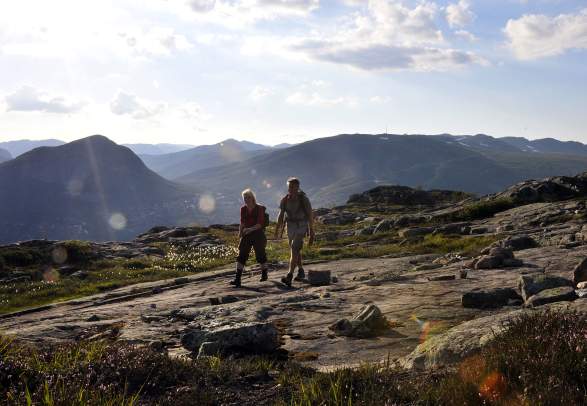 Hartevassnuten - round trip 4 or 7 km