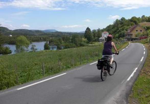 Bike trip in Sveio - Roundtrip to the coast (49 km)