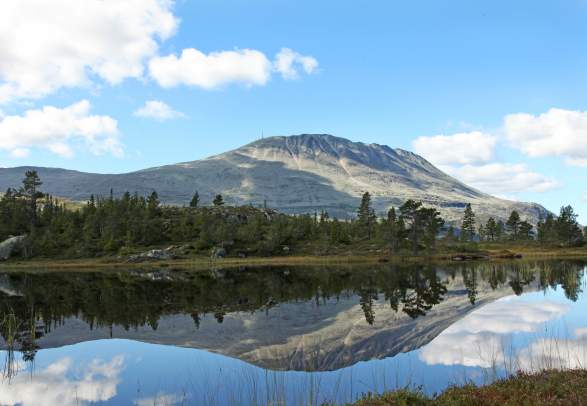 Gaustatoppen from Stavsro