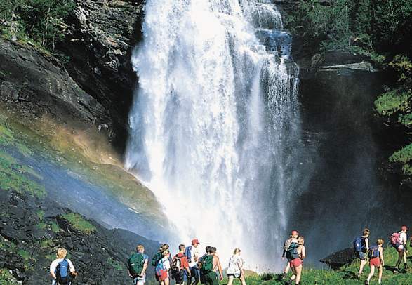 Drivandefossen Waterfall