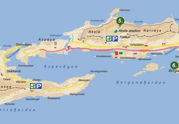 Tur til Tueneset og Hessabana