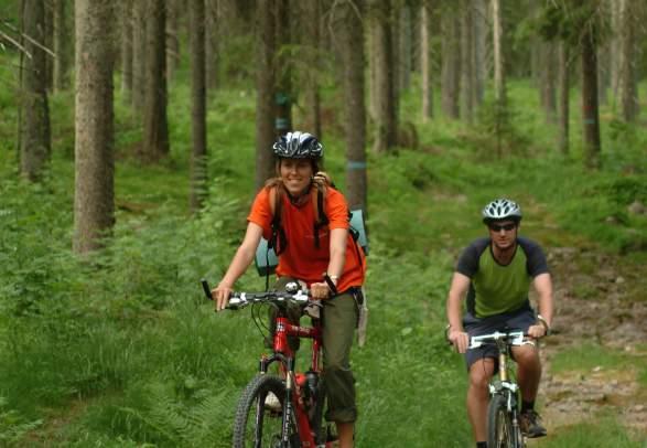Bicycle route: Around lakes Nøklevann and Ulsrudvann