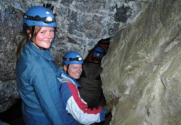 Caving in the Romsdal area