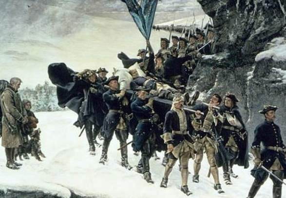 The path of Karl XII