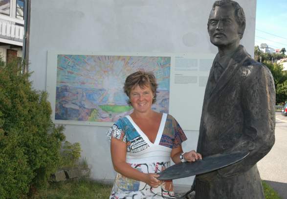 "In the footsteps of Munch" - Guidet town walk