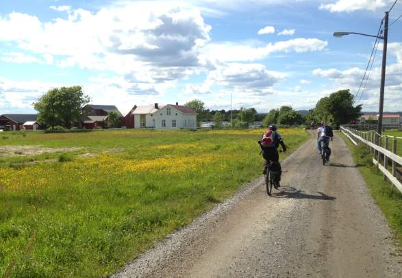 Island hopping with bicycle