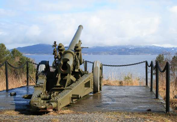 Kvalvik Fort - coastal fort from World War 2