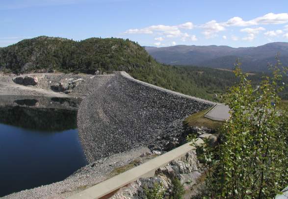 Bike trip; Vatnedalsdammen, Bykle