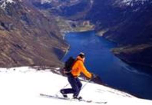 Toppturhelg på ski i Geiranger