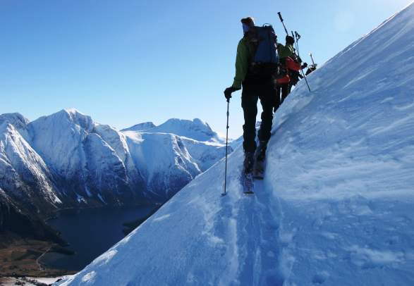 Ski mountaineering in Northwest Norway