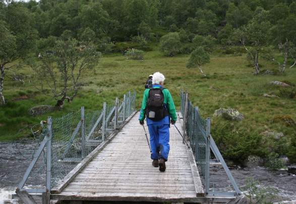 Walk to Lordehytta, Åseral