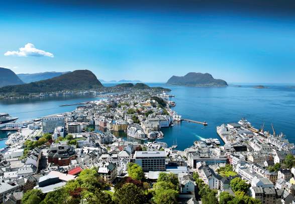 I punti di osservazione panoramici di Aksla e Fjellstua