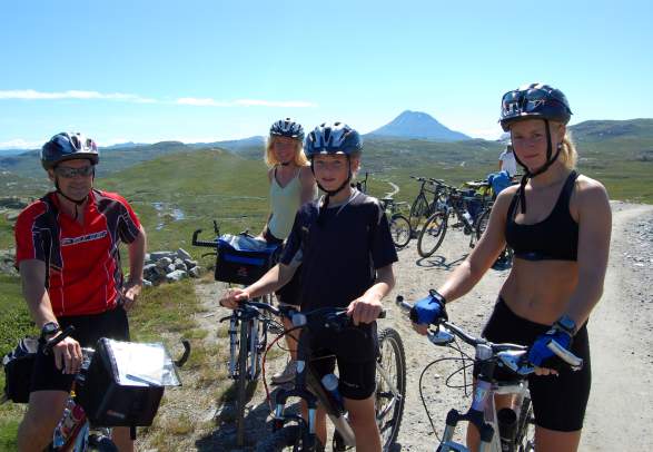 Cycling on the Hardangervidda