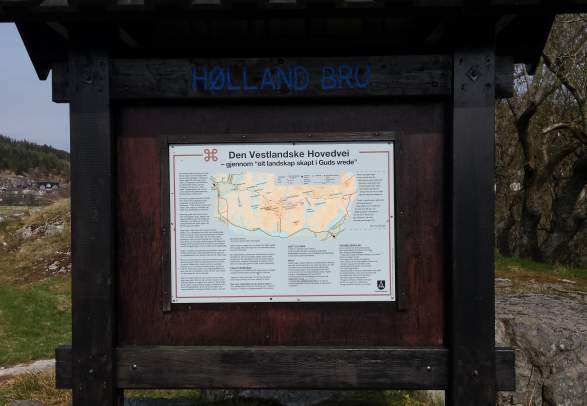 The old main road of West Norway